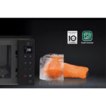 LG MH6535GIB NeoChef™ Slim Freestanding Microwave Oven with Grill, Touch Control, EasyClean™ 25 Litres 1450W Black