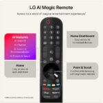 LG 86MRGB96B6B Micro RGB evo AI MRGB96 2026 86″ 4K UHD Micro RGB Smart TV D Black