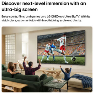 LG 85QNED83B6A QNED evo AI QNED83 2026 85″ 4K UHD MiniLED Smart TV F Black