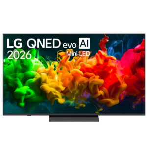 LG 75QNED81B6A QNED evo AI QNED81 2026 75″ 4K UHD MiniLED Smart TV F Black
