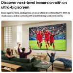 LG 75QNED81B6A QNED evo AI QNED81 2026 75″ 4K UHD MiniLED Smart TV F Black
