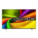 LG 75NU850B6LA NANO AI NU85 2026 75″ 4K UHD NanoCell Smart TV F Black