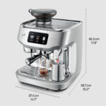 Sage SES995BSS4GUK1 the Oracle™ Dual Boiler Been to Cup Espresso Coffee Machine Brushed Stainless Steel