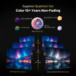 Metz 32MQH7000Z 32" HD Ready QLED Google TV E Black