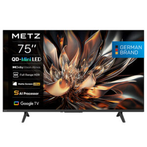 Metz NEXO 75MNH7000Z 75" 4K UHD QLED Mini LED Google TV E Black