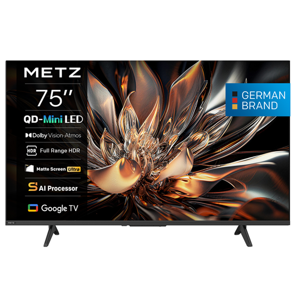 SKU1004335 Metz NEXO 75MNH7000Z 75" 4K UHD QLED Mini LED Google TV E Black